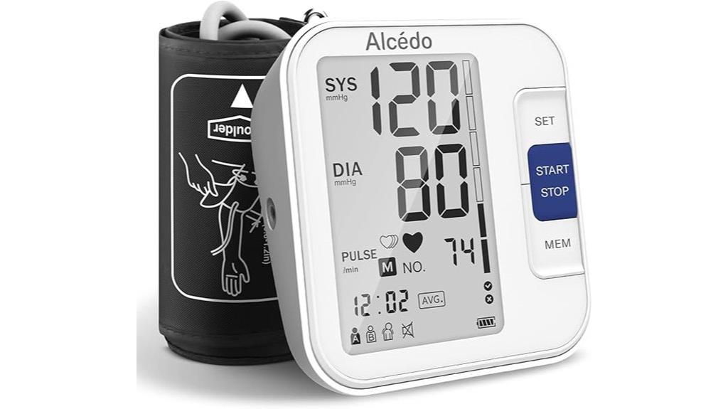 home digital blood pressure monitor