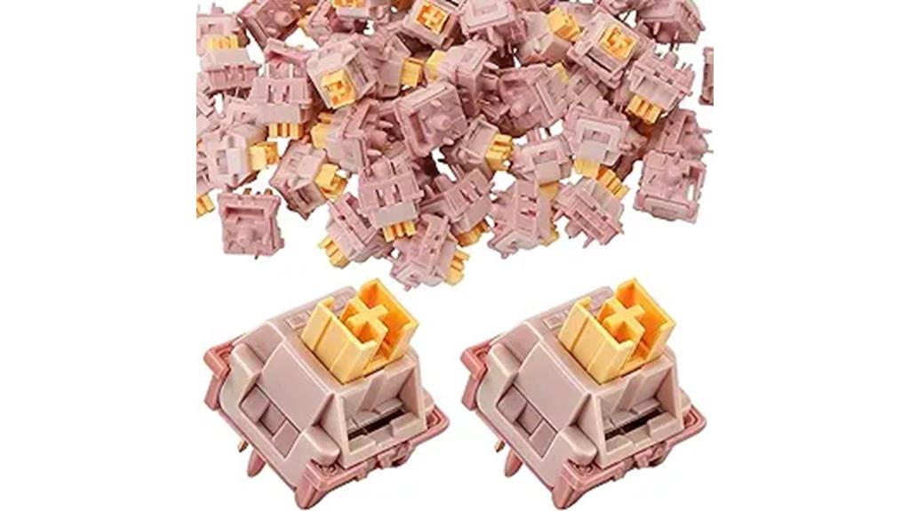 honey peach silent switches