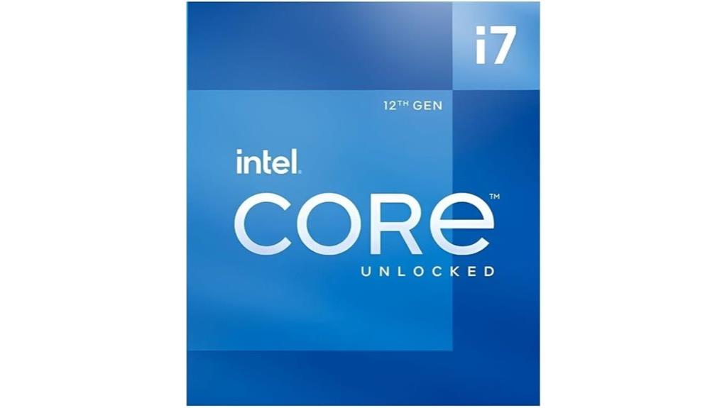 i7 12700k gaming cpu