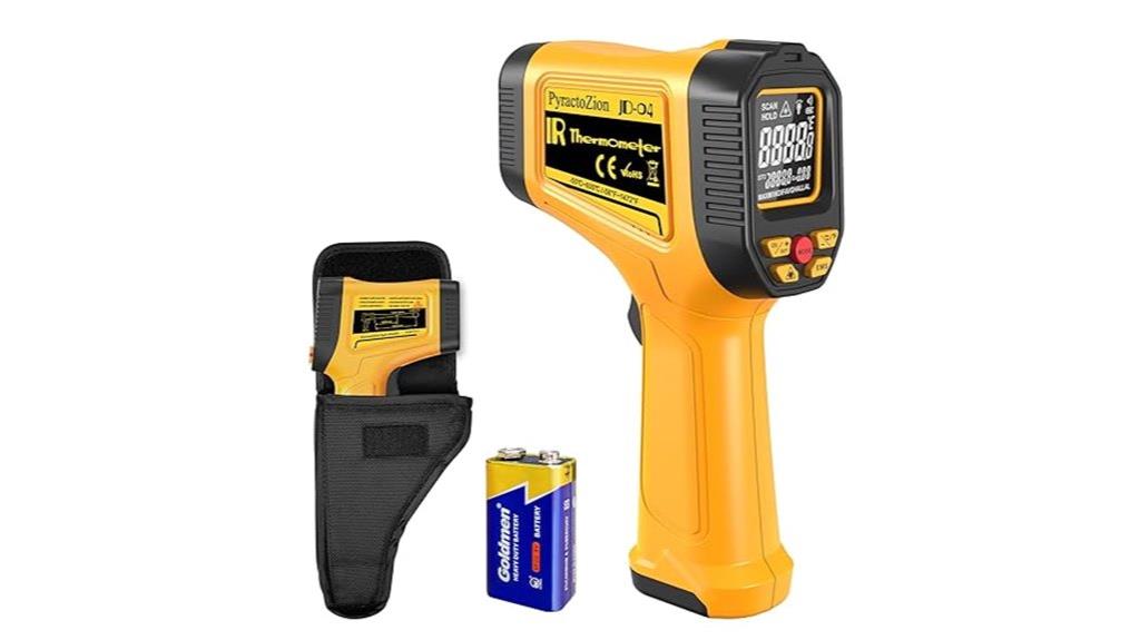infrared laser temperature gun