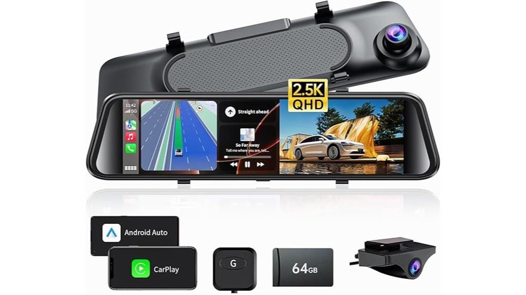 k17 pro mirror dash cam