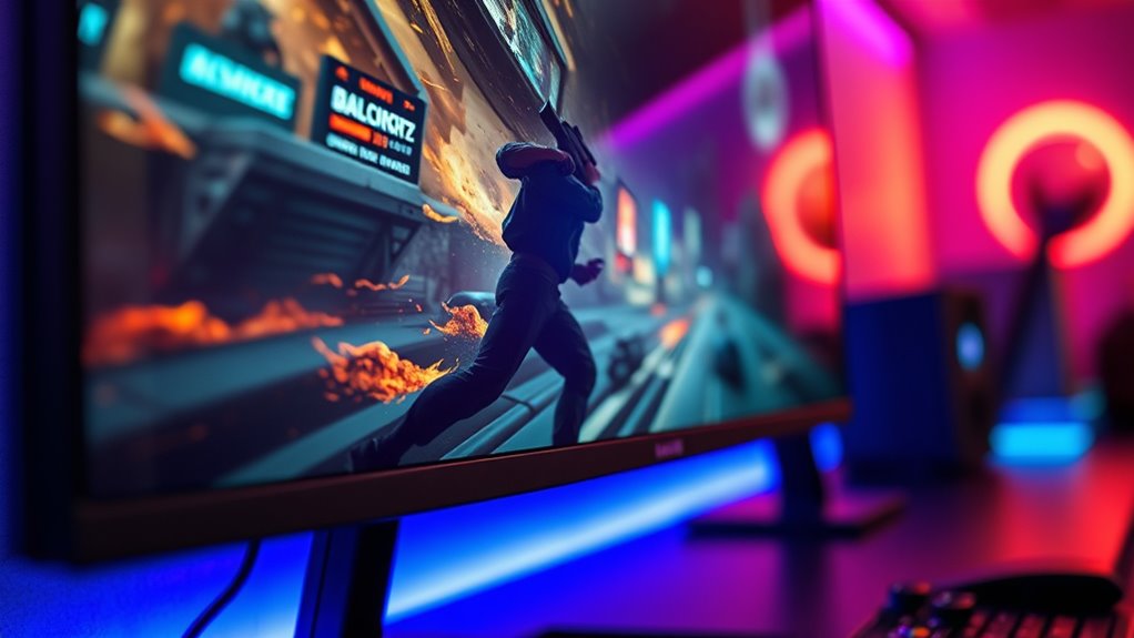 key gaming monitor features