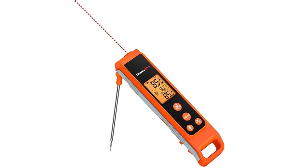 kitchen thermometer with dual probes