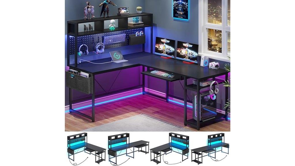 l shaped gaming desk