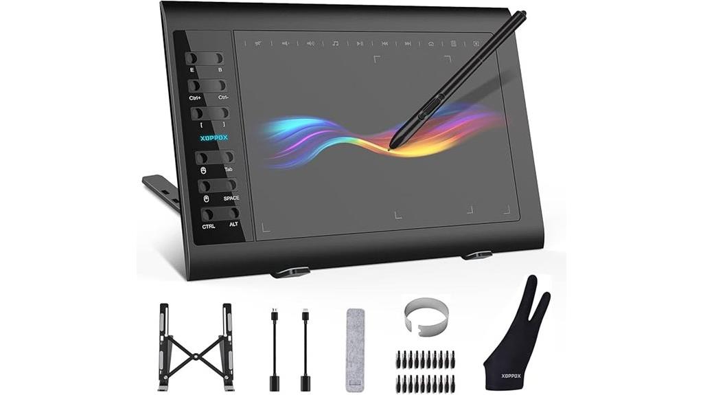 large battery free pen tablet