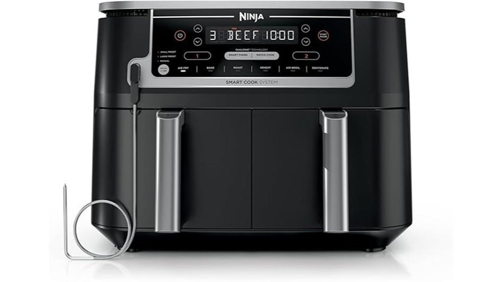 large dual zone air fryer