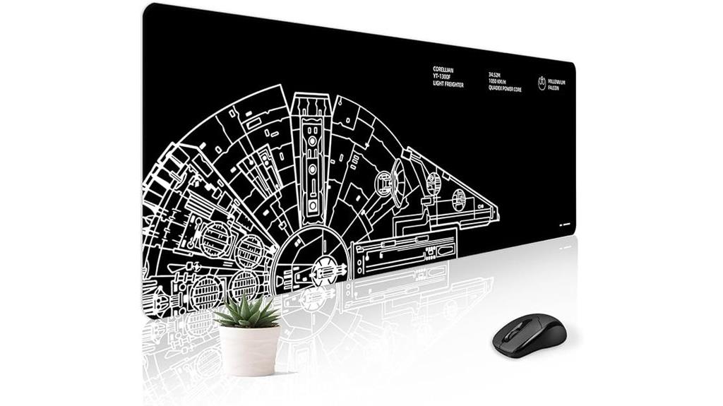 large gaming desk mat