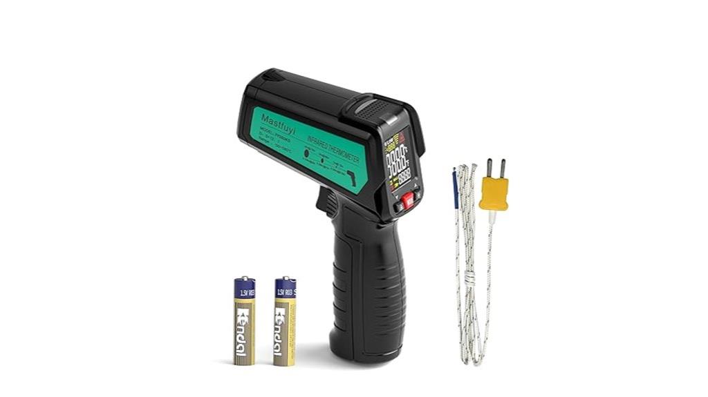 laser guided infrared temperature gun