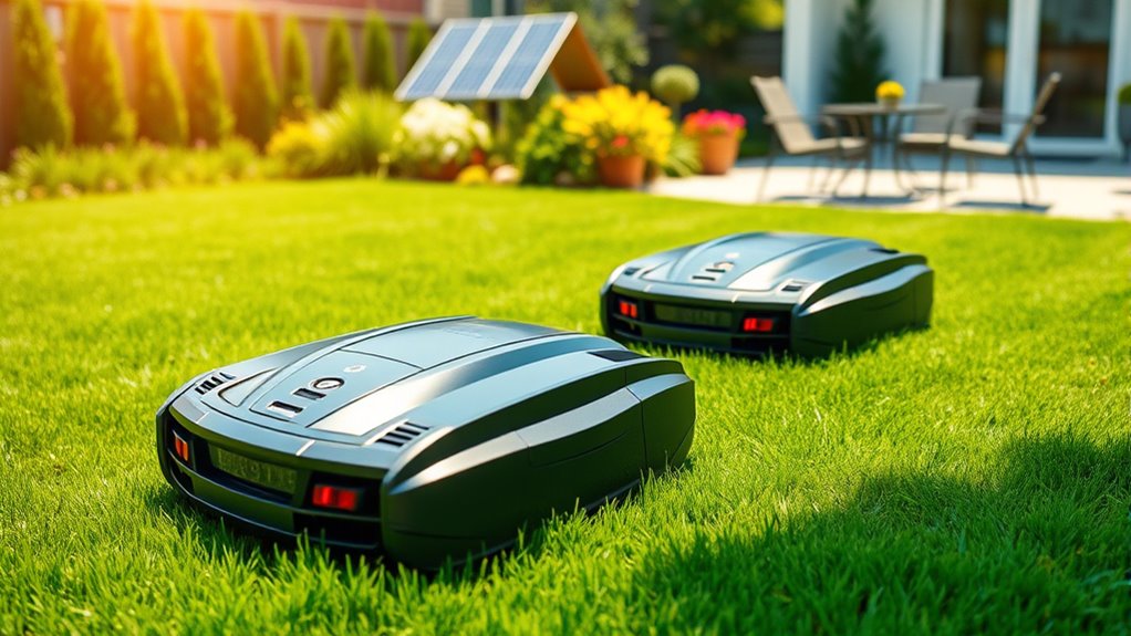 lawn size and navigation