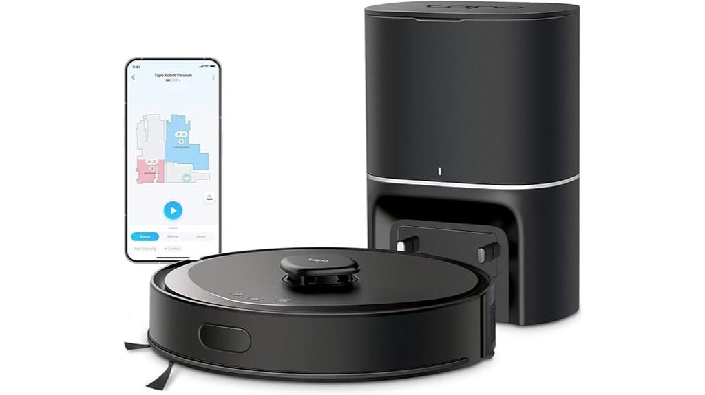 lidar vacuum mop dock