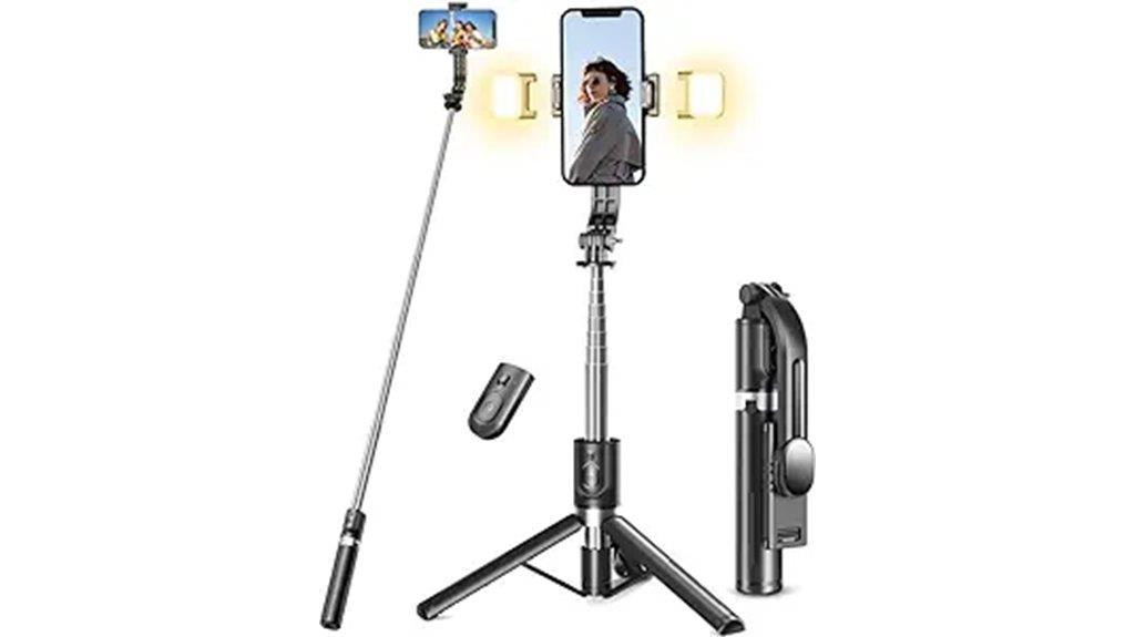 lighting remote tripod smartphone
