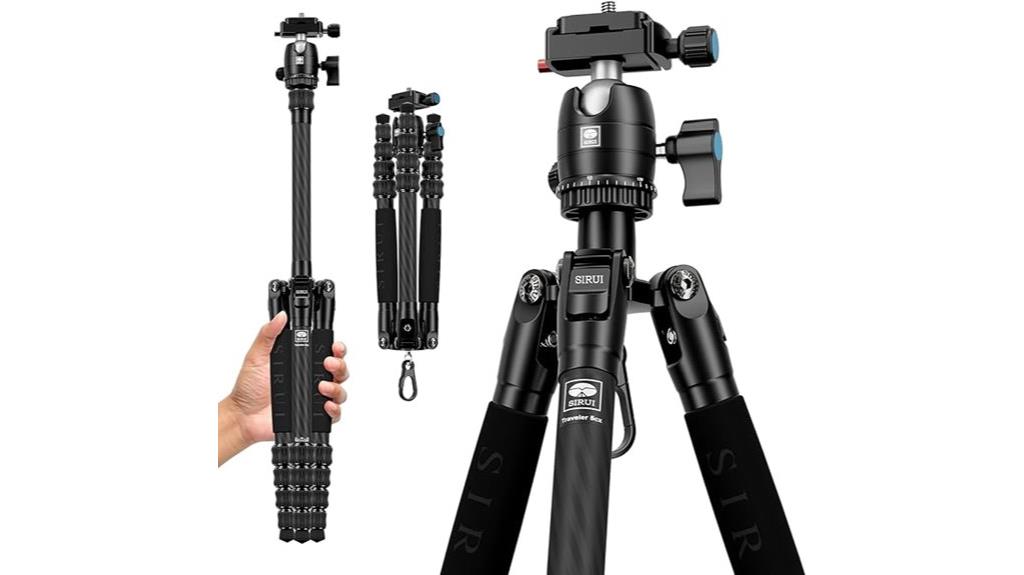 lightweight carbon fiber tripod