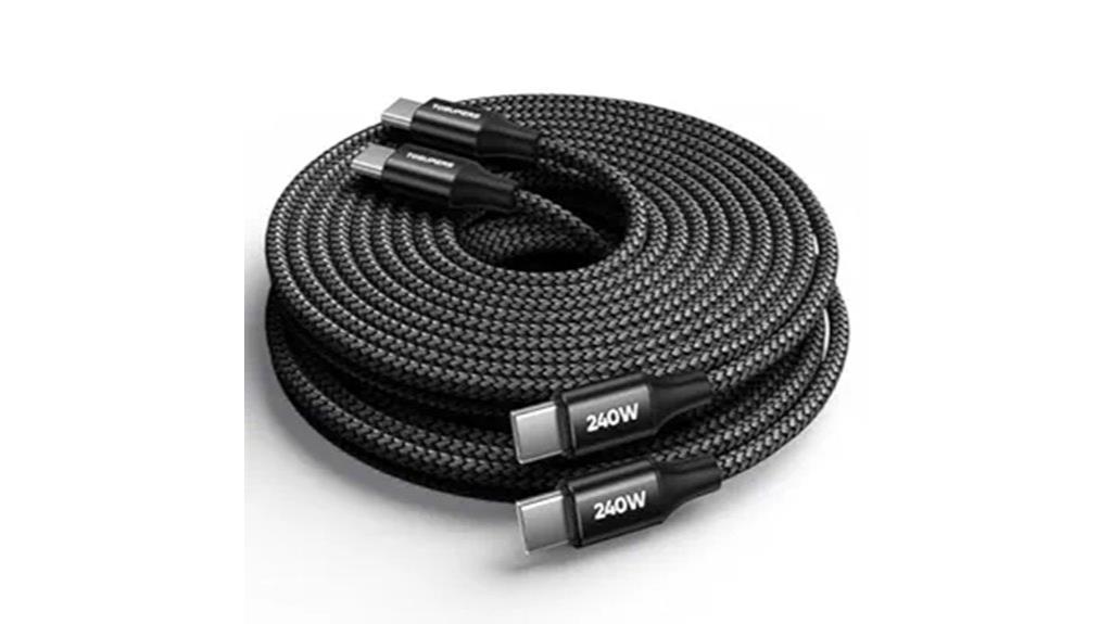 long 10ft usb c cables