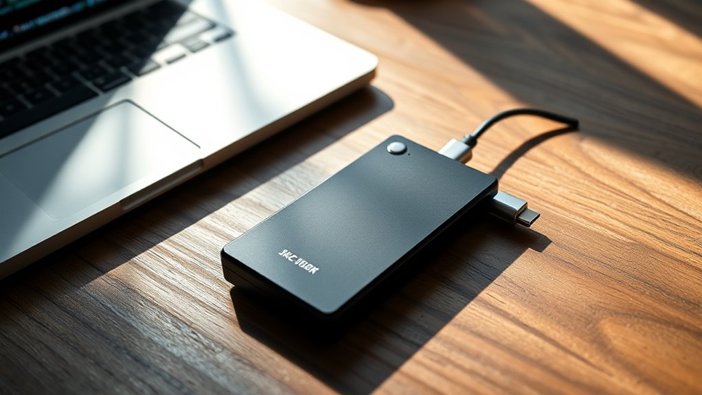 luks encrypts external drives