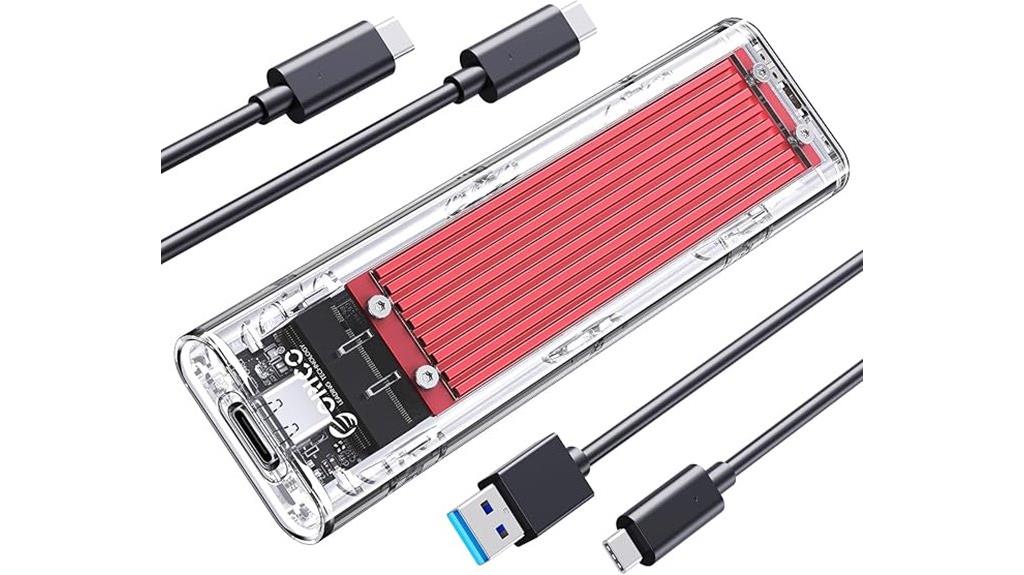 m 2 nvme ssd enclosure