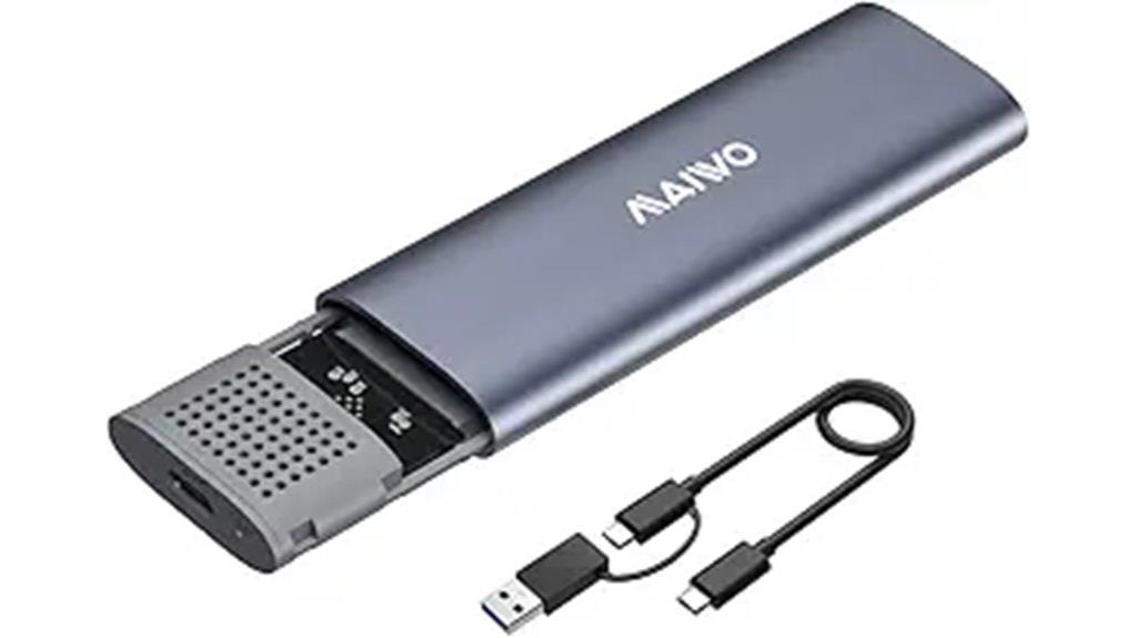 m 2 nvme ssd enclosure