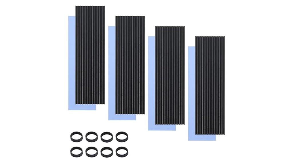 m 2 ssd heatsink set