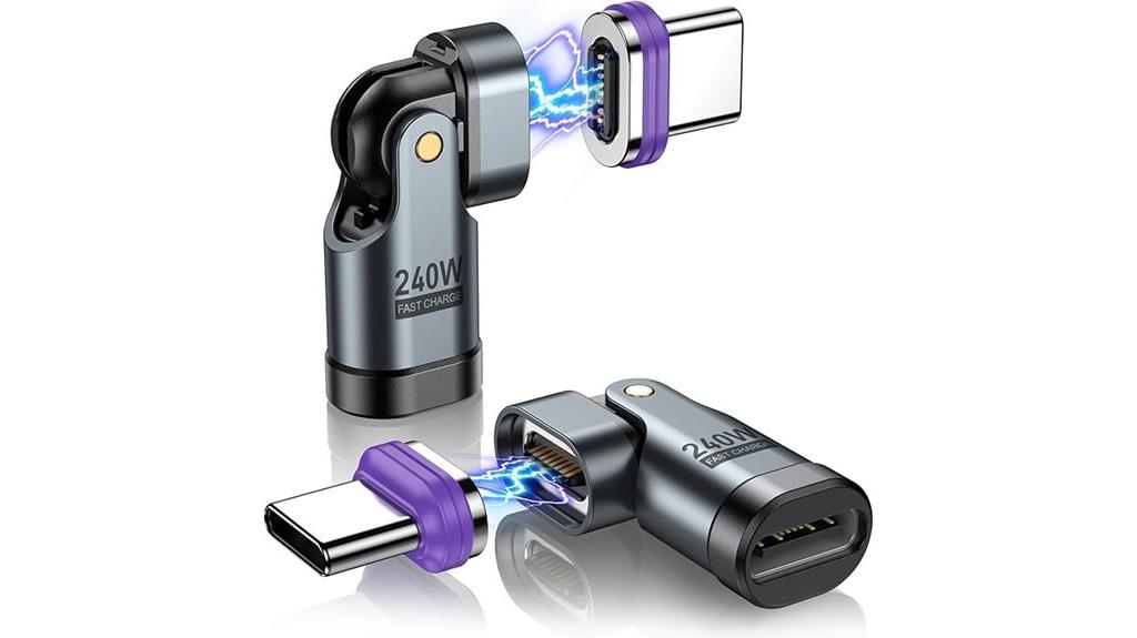 magnetic usb c power adapter