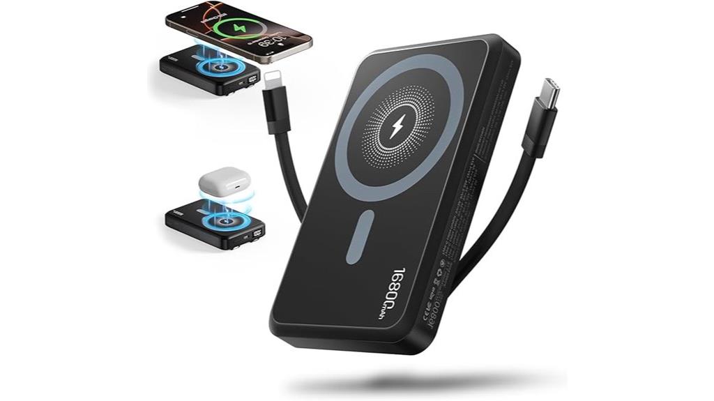 magnetic wireless power bank