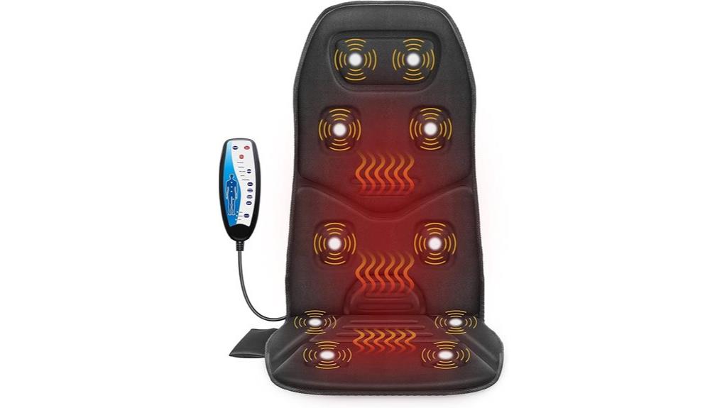 massage cushion with heat