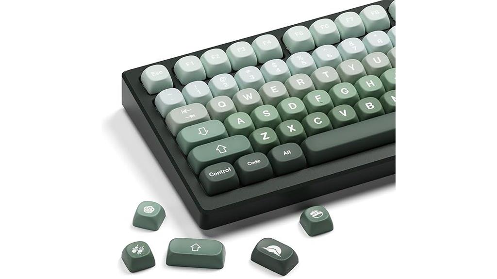 matcha wagashi pbt keycaps