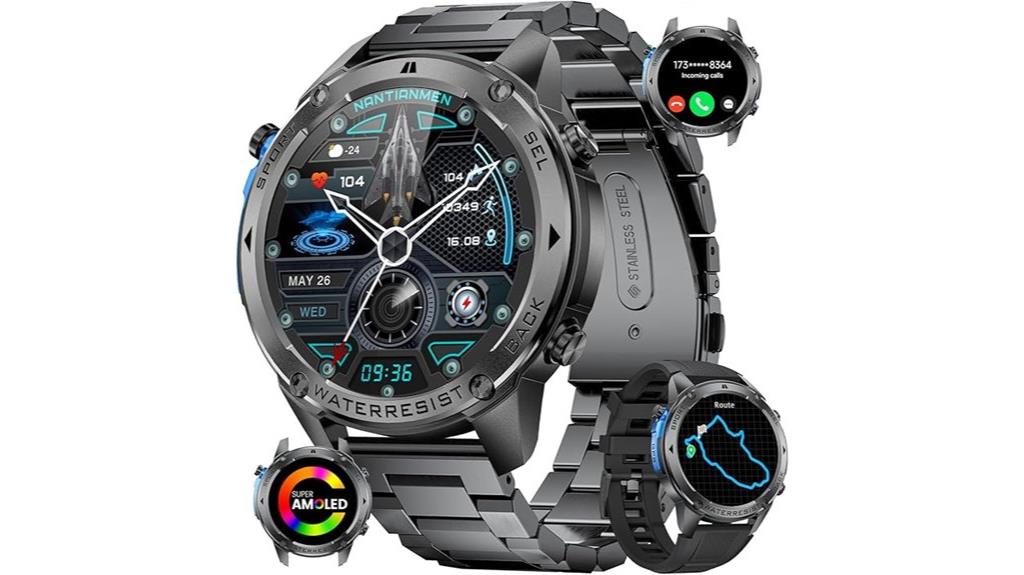 military gps smartwatch for men