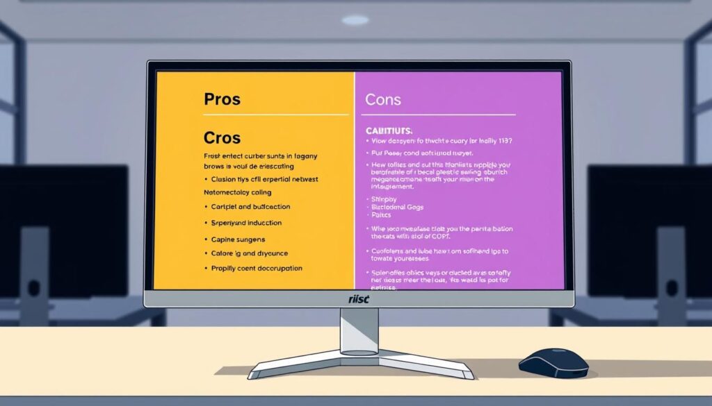 monitor pros and cons