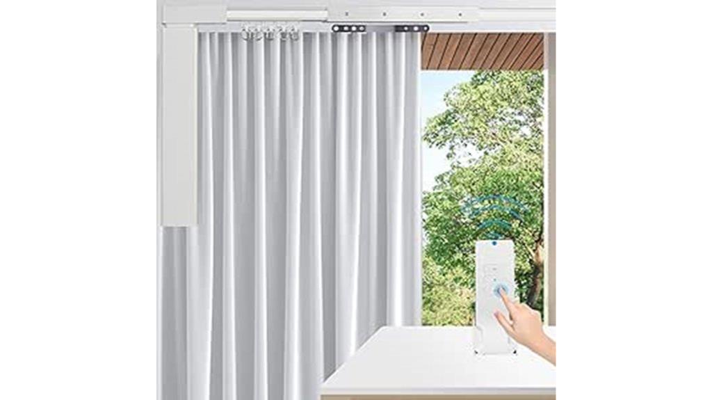motorized curtain track system