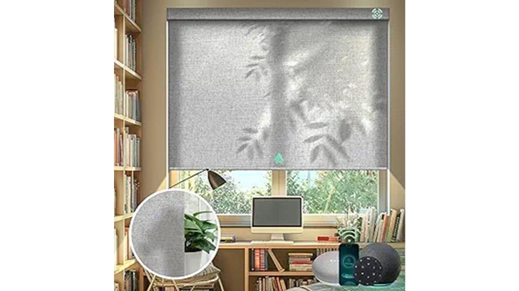 motorized remote light shades