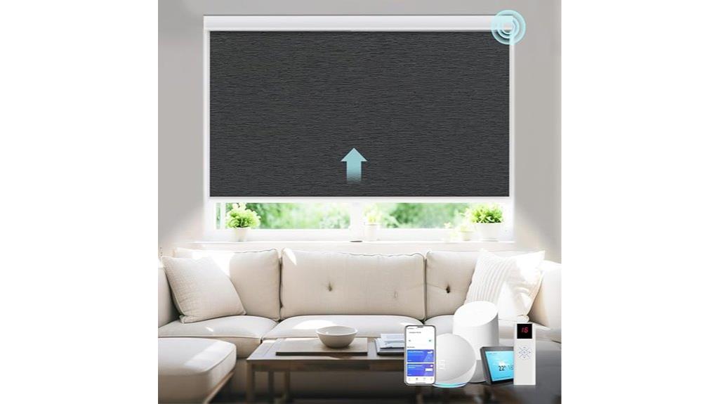 motorized smart blackout blinds