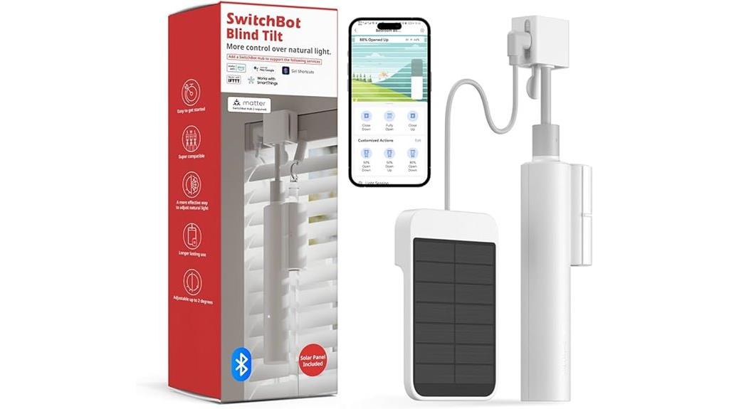 motorized solar blinds control