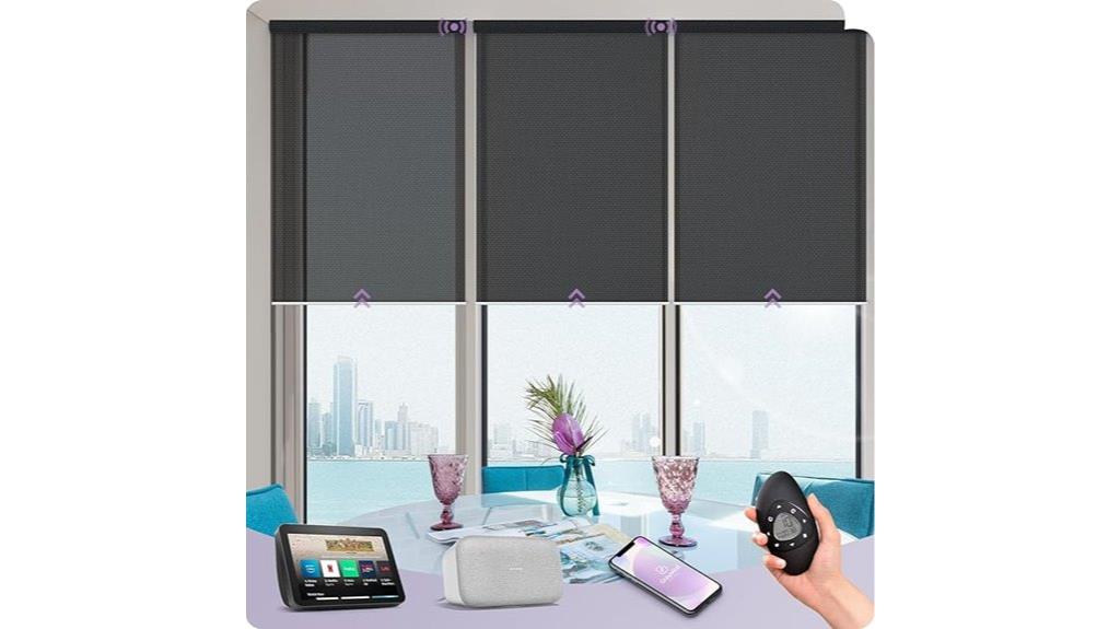 motorized solar shades compatibility
