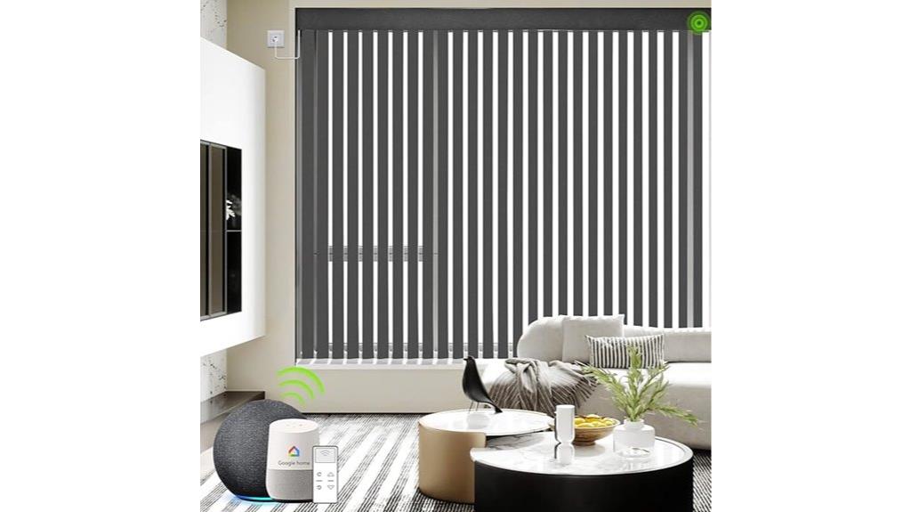 motorized vertical sliding blinds