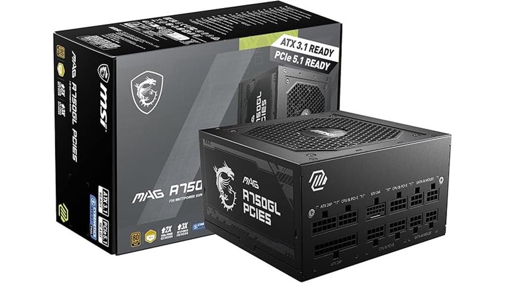 msi 750w modular psu