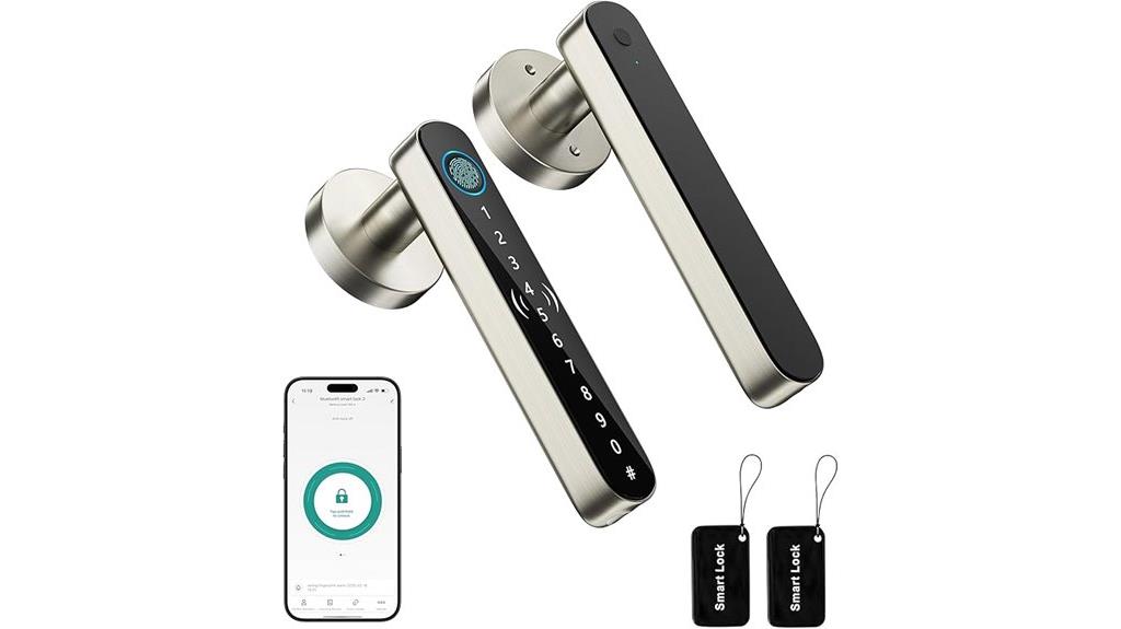 multi function biometric door lock