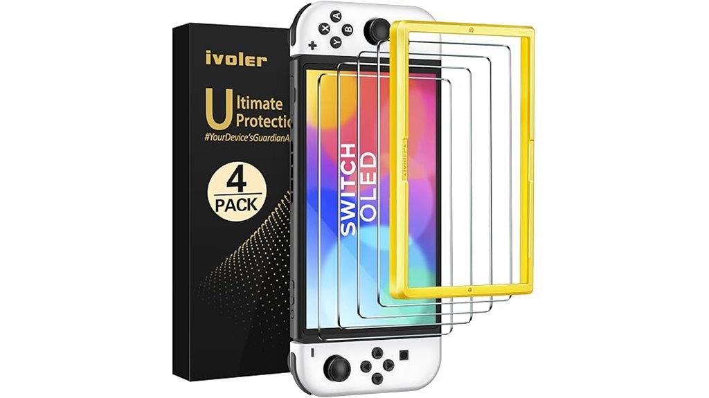 nintendo switch oled screen protectors