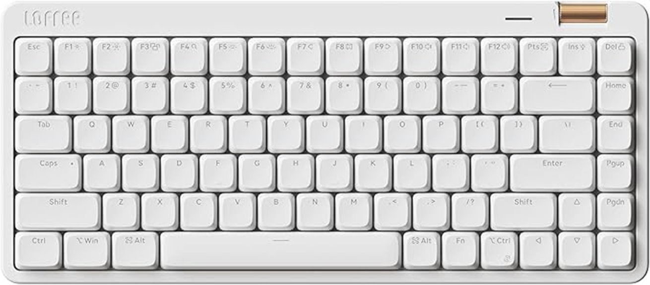 off white 84 key keyboard