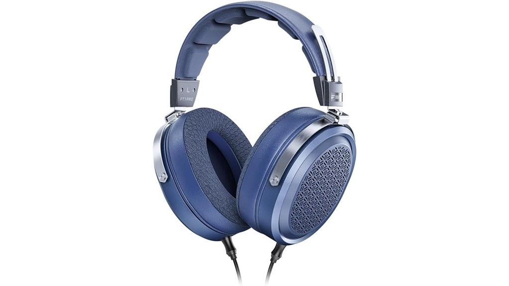 open back planar wired headphones