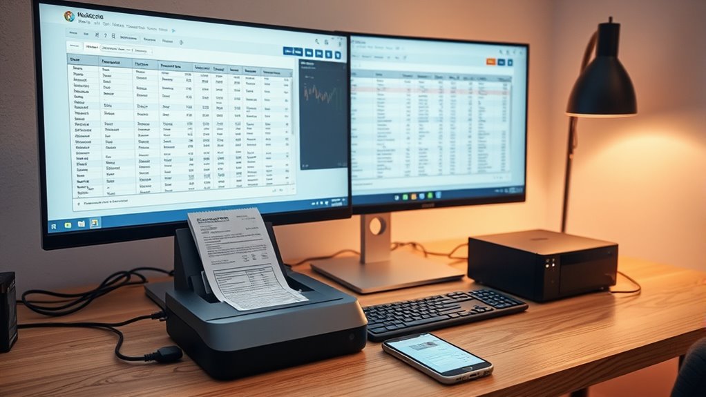 organize store safeguard receipts