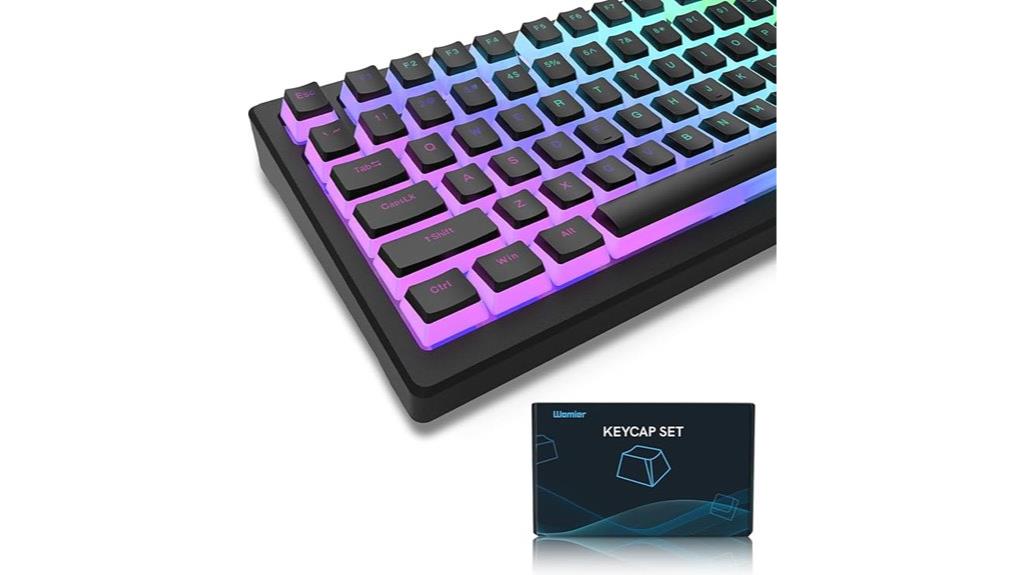 pbt shine through keycaps