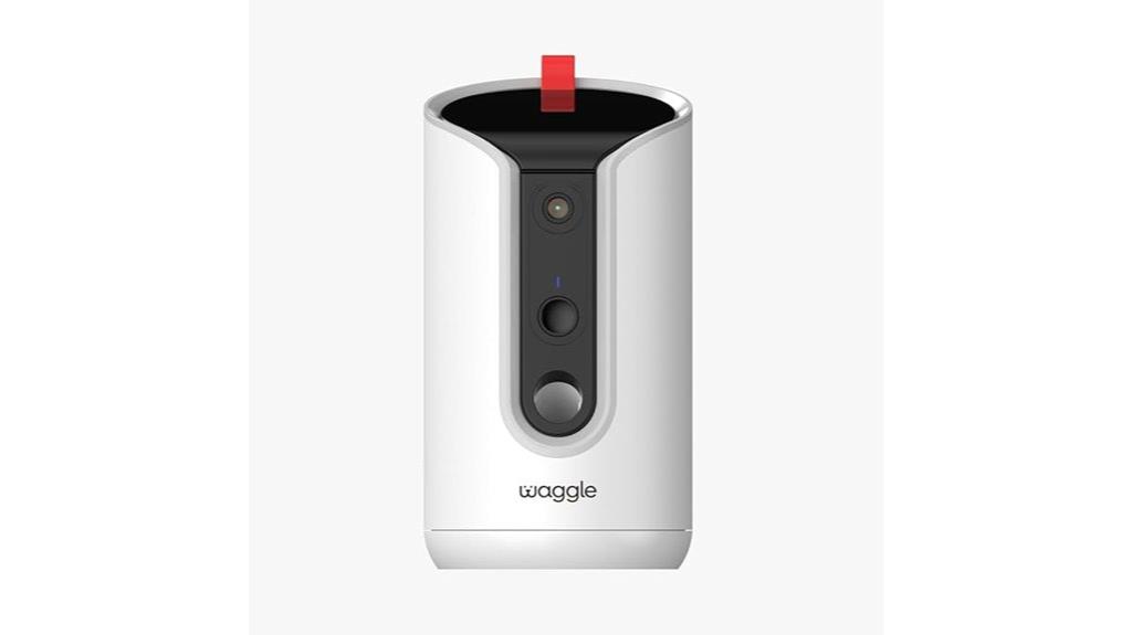 pet camera with treat dispenser
