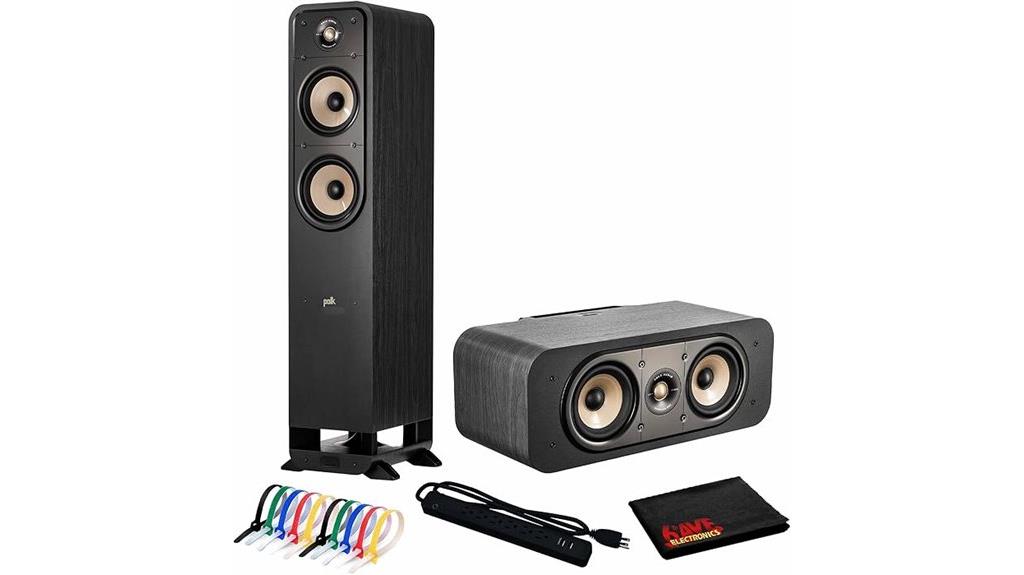 polk es55 floorstanding bundle