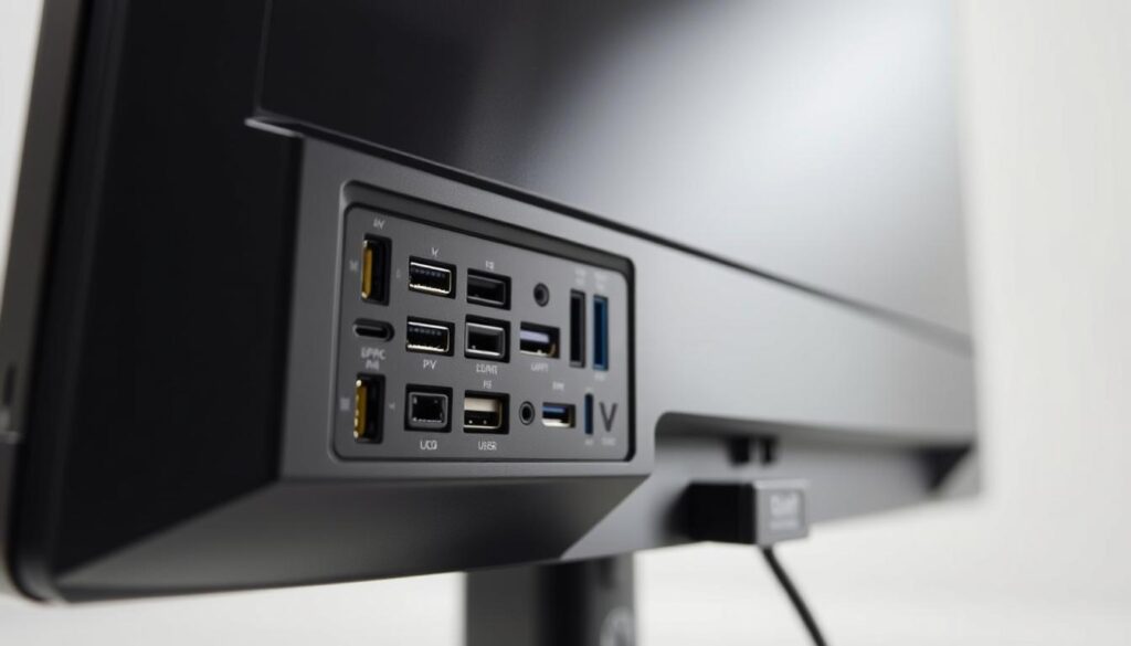 port options and connectivity of BenQ PD2706UA port options and connectivity of BenQ PD2706UA