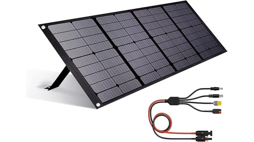 portable 100w foldable panel