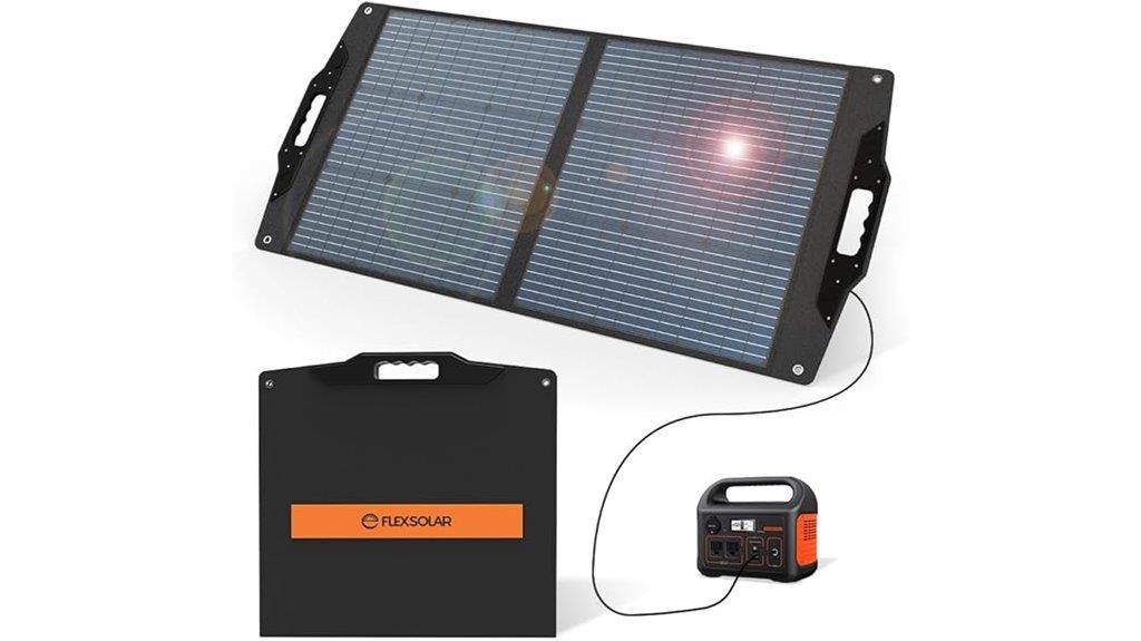 portable 100w solar panel