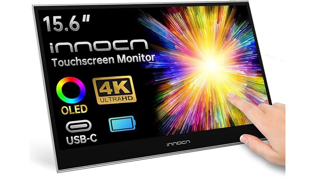 portable 15 6 4k oled