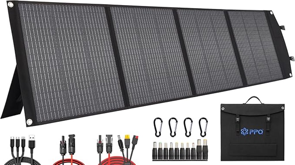 portable 200w solar kit