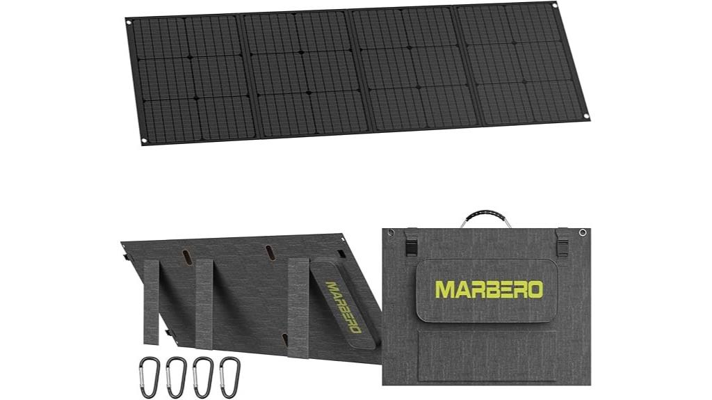 portable 200w solar panel