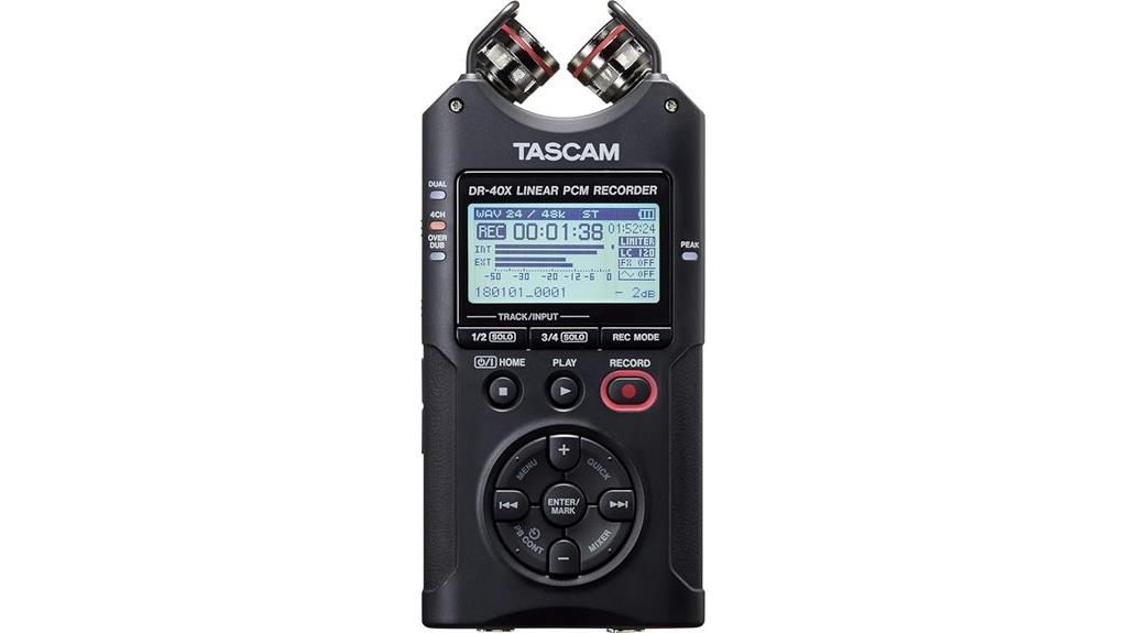 portable handheld field recorder
