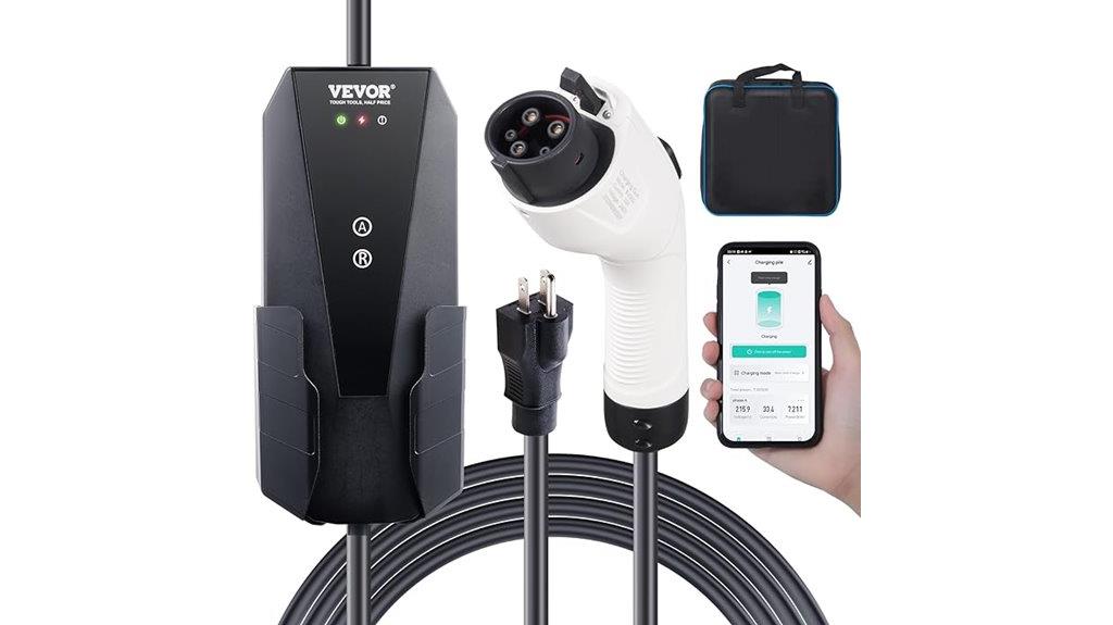 portable level 1 2 ev charger